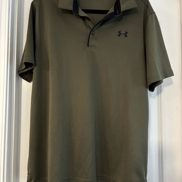 Under Armour Men's Green Polo Shirt - Picture 1 of 6